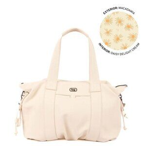 Lug Piper Matte Luxe VL Hobo Tote Bag Macadamia Cream/Ivory